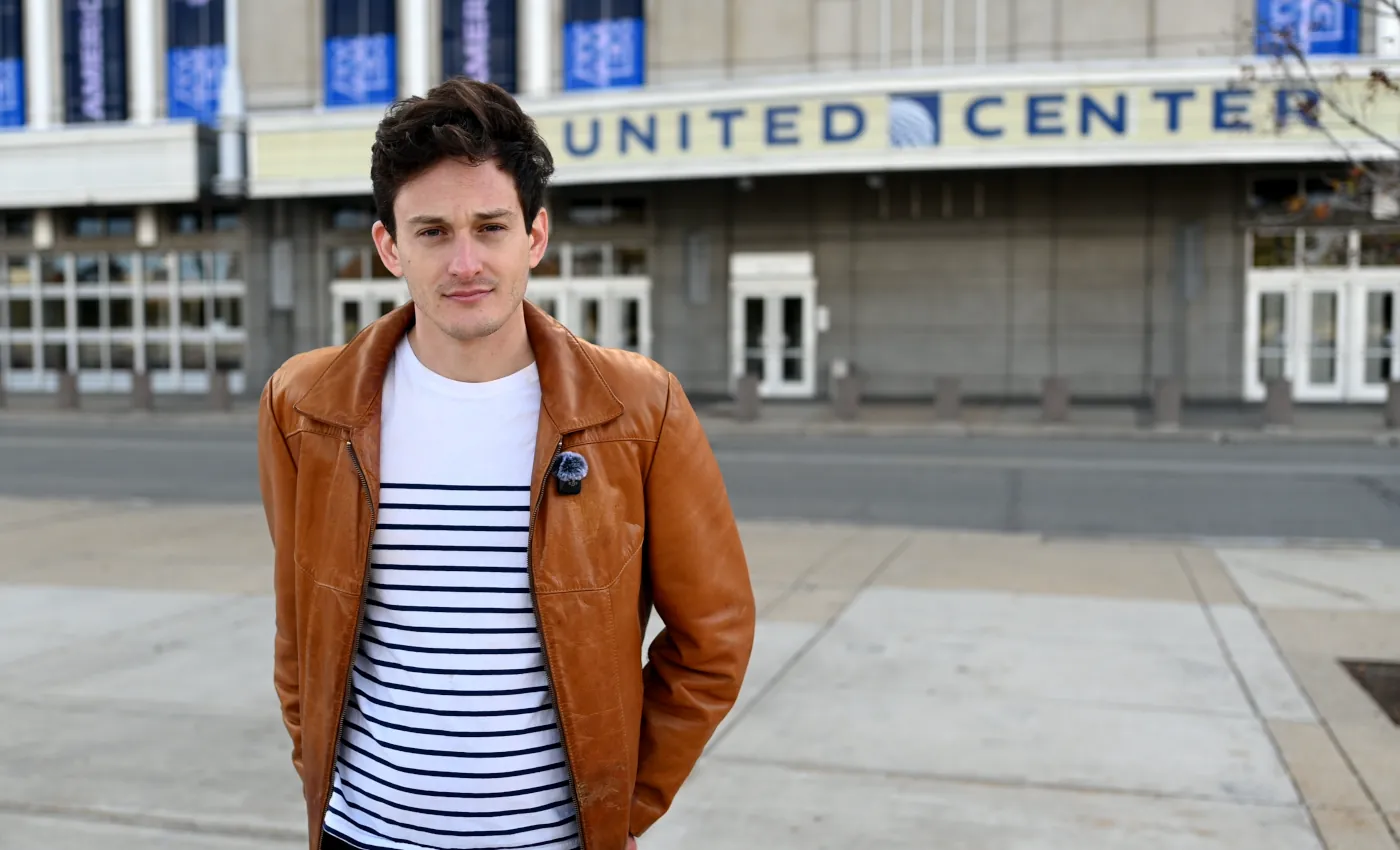 Hunter at United Center